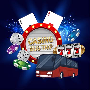 Casino Bus Trip: Black Oak Casino Resort Graphic